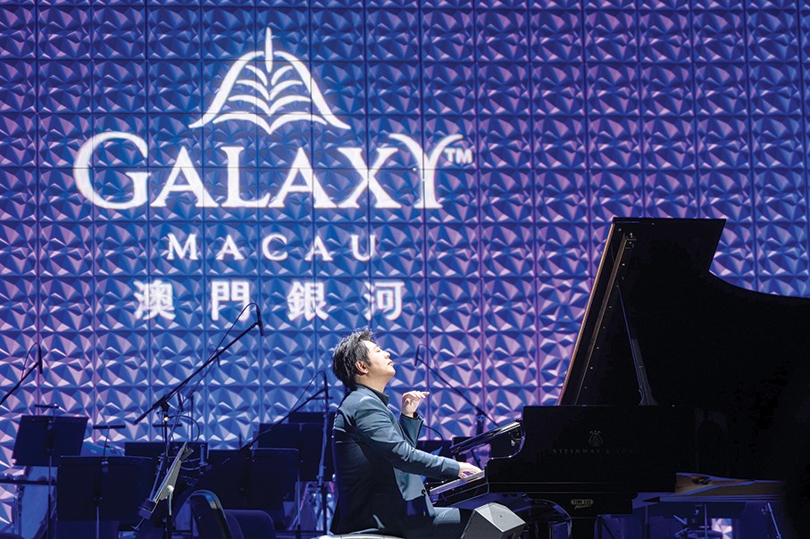 Lang Lang performs with Macao Orchestra in Galaxy