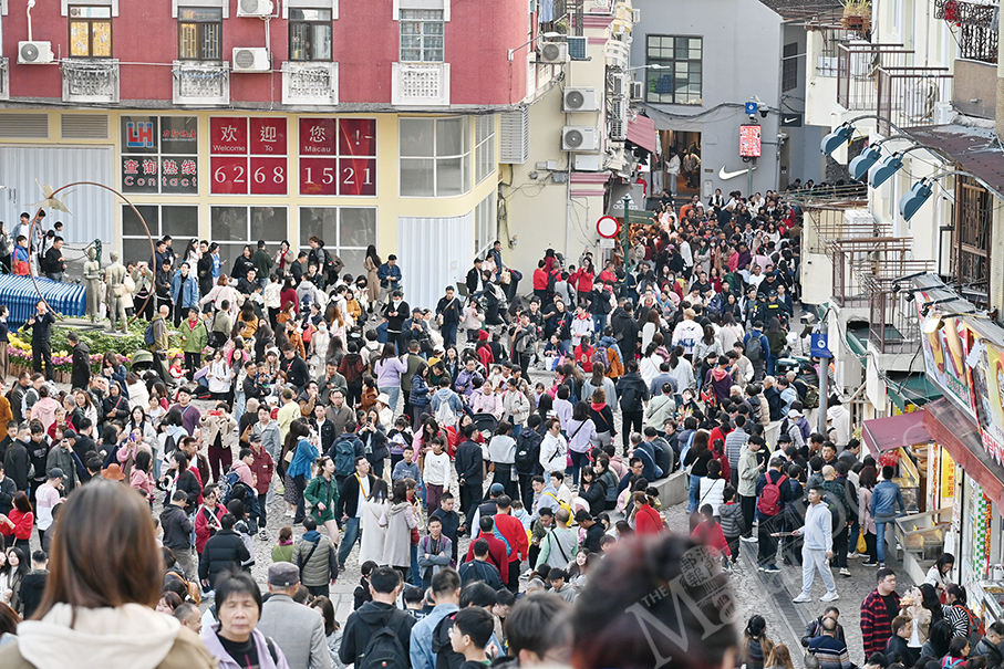 Macau’s CNY visitors exceed 1 million in 6 days