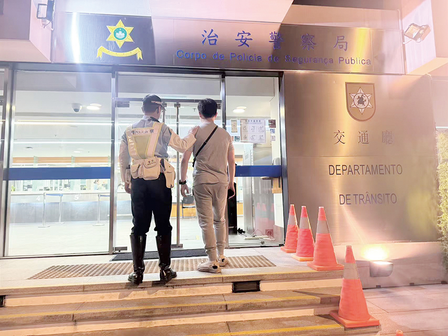 Banned driver drives at 108 km/h: police