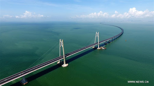  Macau checkpoint of HK-Zhuhai-Macau Bridge welcomes 10 million passengers since January