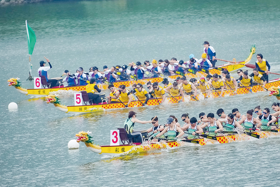 SJM Dragon Boat races kick off, CB marks triple wins 
