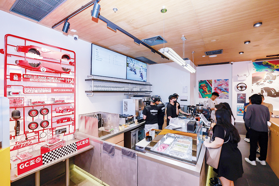 Grand Stand Café at Macau Grand Prix Museum opens