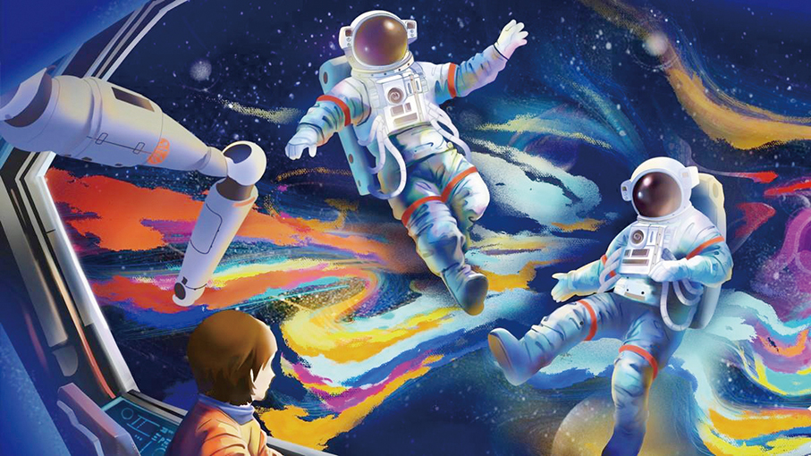 Astronaut-themed show wows audiences at MICAF