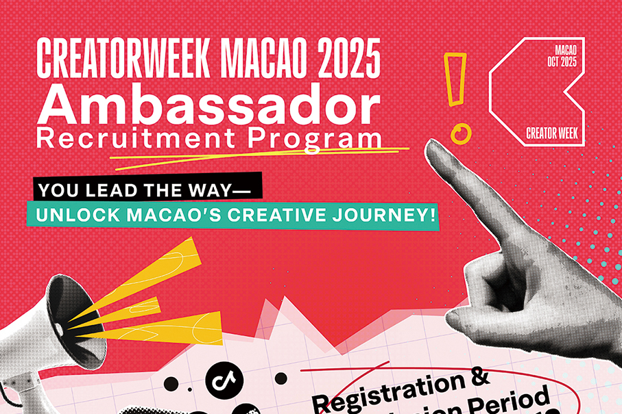 Upcoming influencer event opens applications for local content creators: Macau Govt Tourism Office 