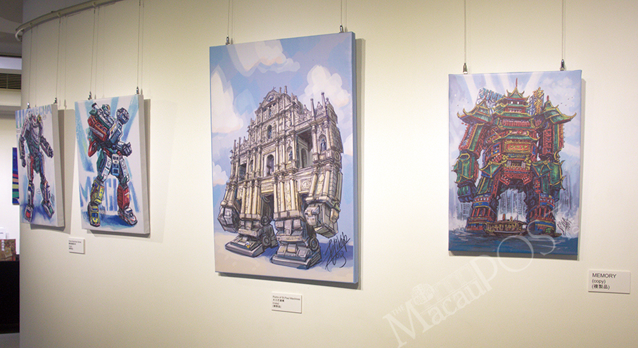 Comic exhibition opens 2nd week at Macau's FRC gallery