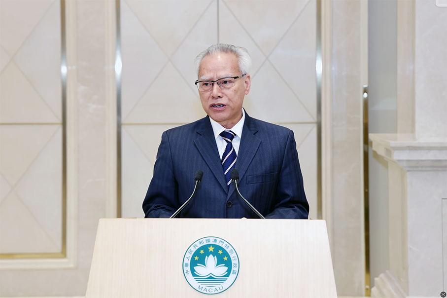 Macau CE Sam Hou Fai to visit Portugal & Spain next month