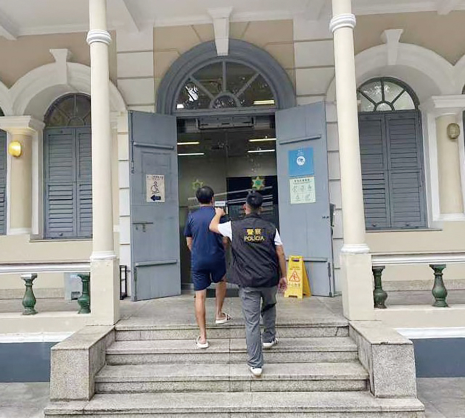 Macau police nab ‘moody’ man for damaging election campaign poster