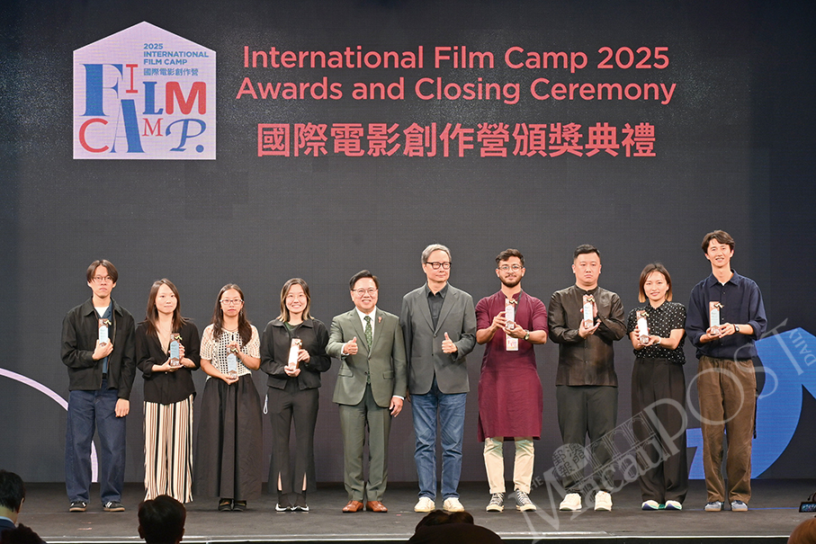 Winners of Macau's Int’l Film Camp receive prizes