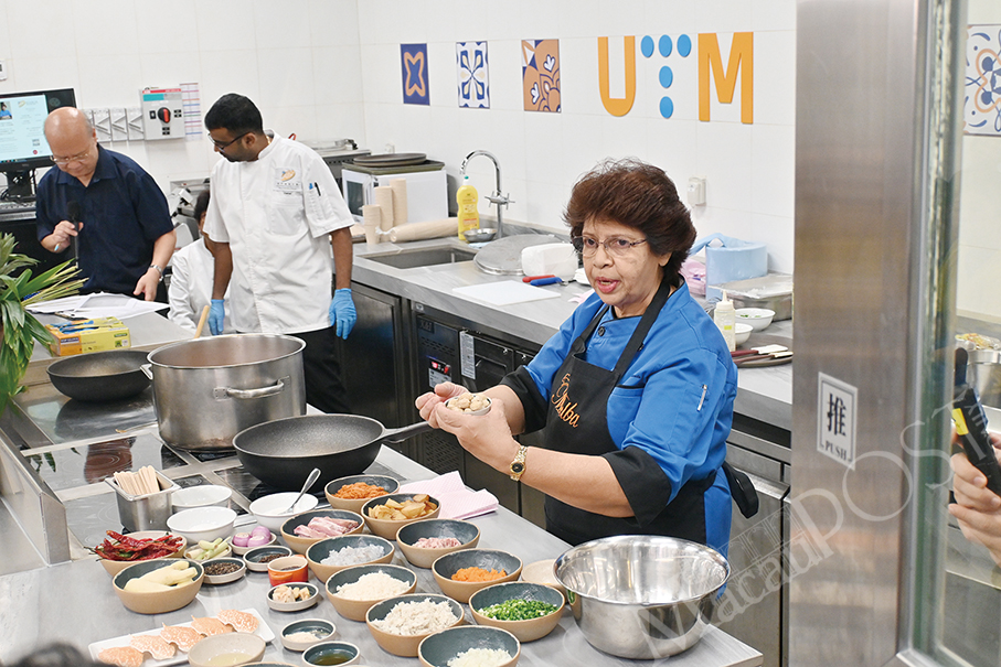 Chef Melba Nunis from Malaysia showcases flavours of Kristang community in Macau 
