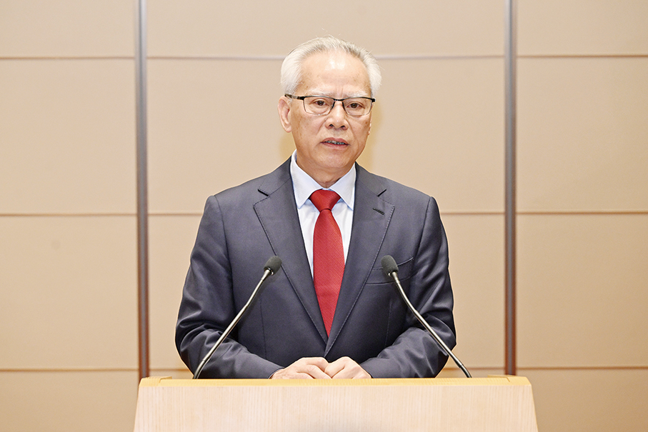 Macau CE Sam Hou Fai wants legislator-designate  Andre Cheong to foster ‘positive interaction’ b/w executive & legislative organs