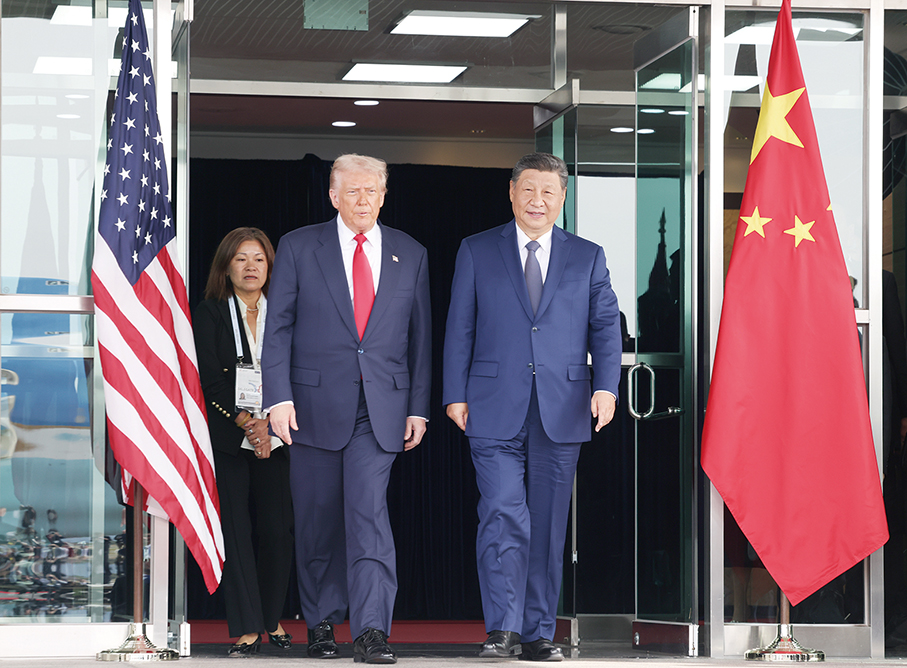 US should work with China to ensure steady progress in bilateral ties
