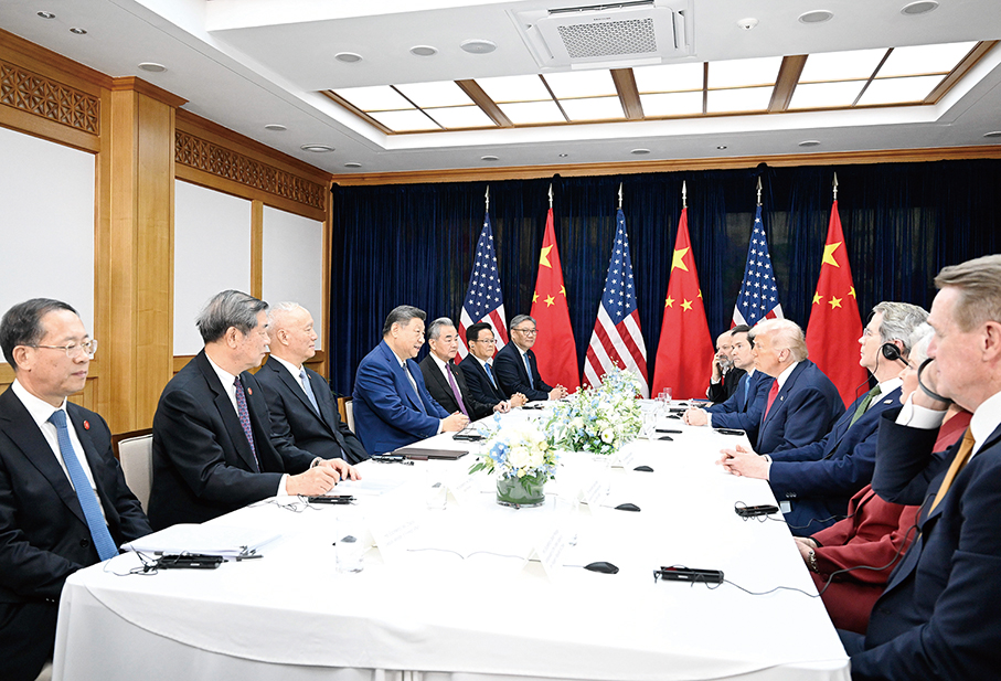 Xi, Trump meet in Busan to steady ties, shore up global confidence