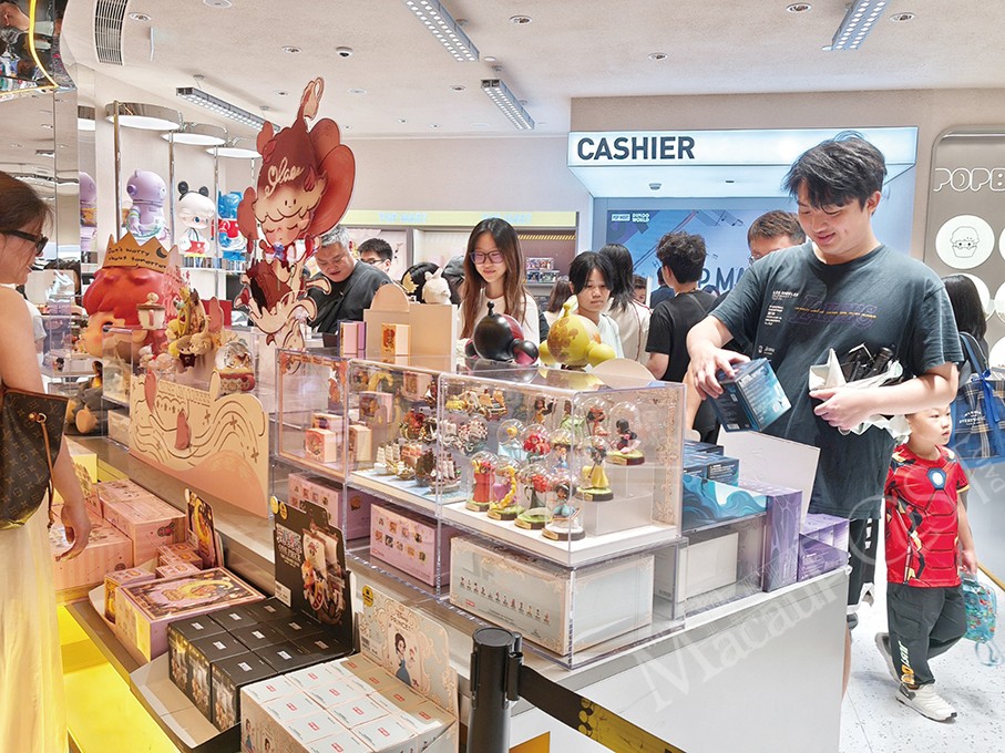 Macau's Pui Ching Middle School students explore blind box craze