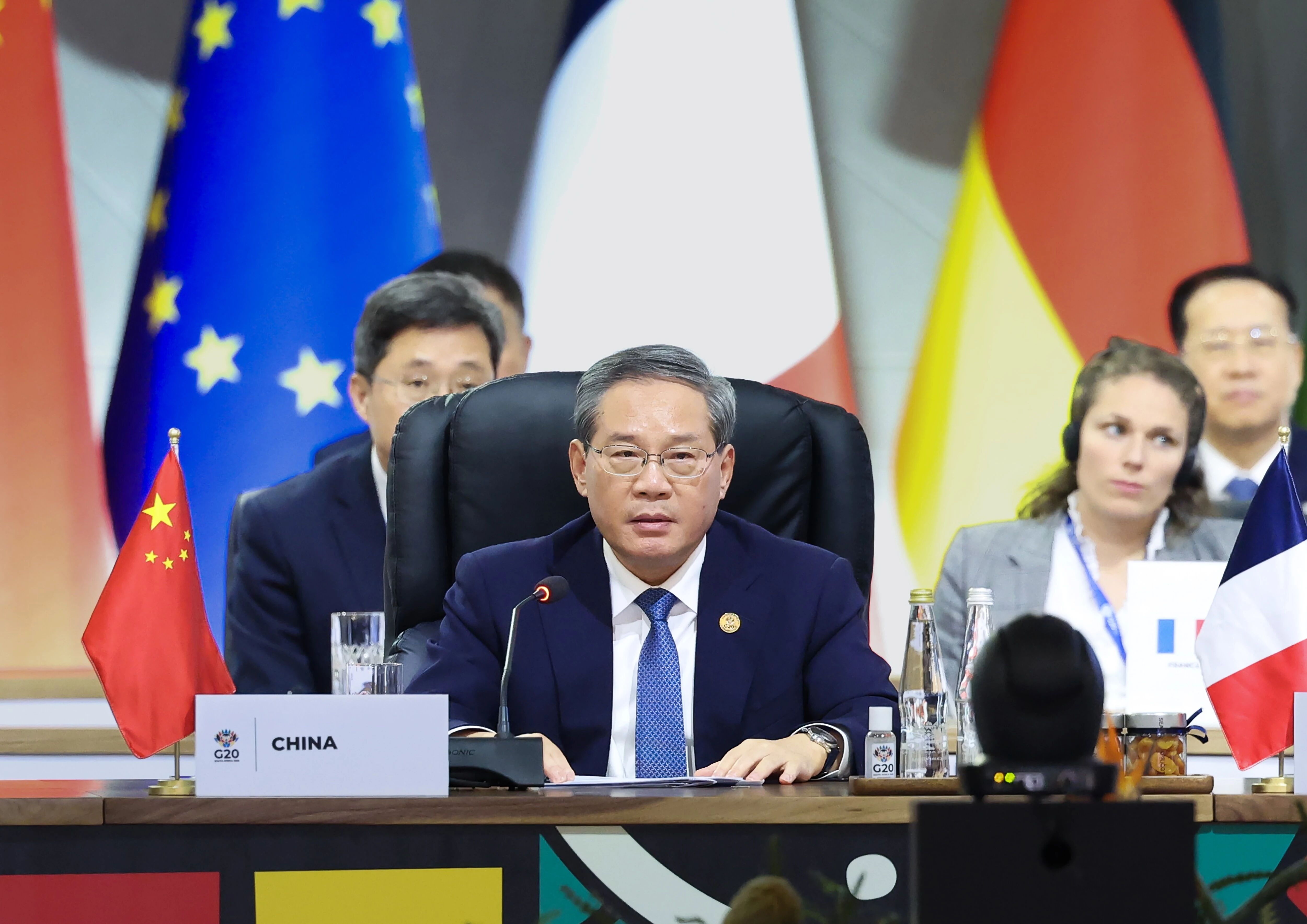      Li urges G20 to strive for broader global cooperation for development