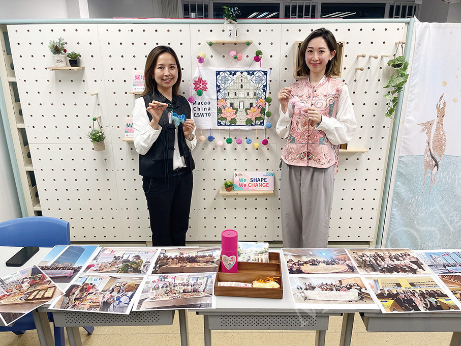 Fu Luen youth members make 1st appearance at UN to tell Macau’s story