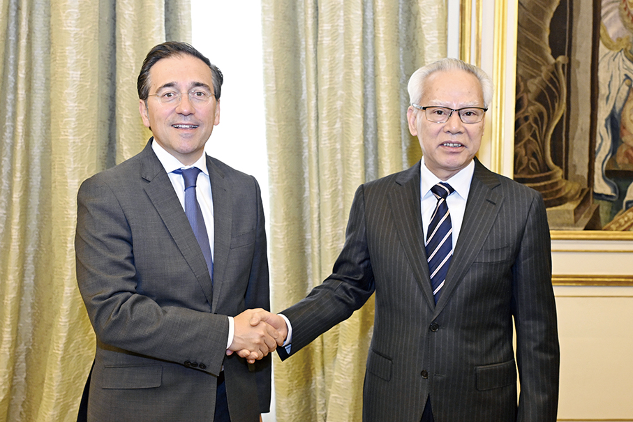 Sam, Spanish foreign minister vow sustained cooperation