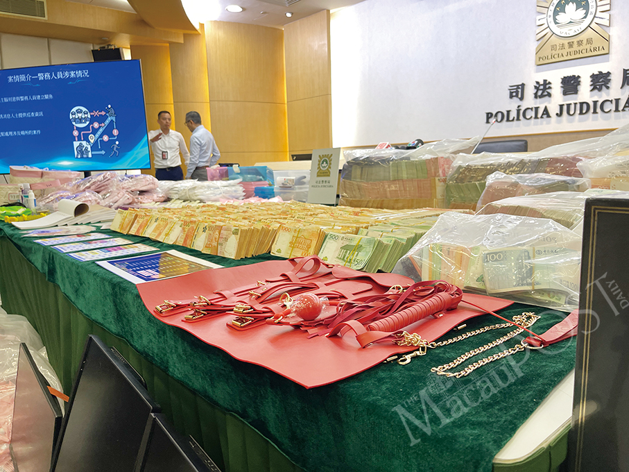 Macau police bust prostitution ring, arresting 26, incl 3 active-duty and 2 ex-cops 