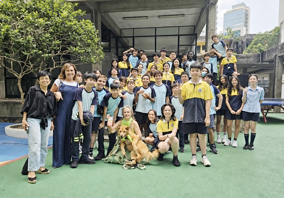 Macau's Portuguese School raises money for MASDAW during ‘Prevention of Cruelty to Animals Month’