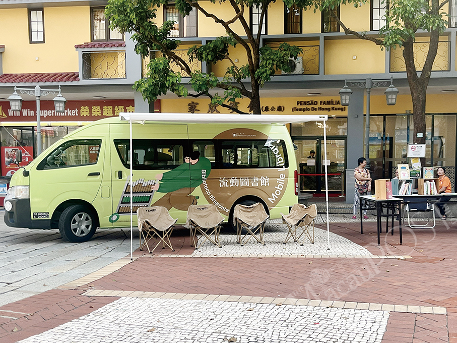 Bringing the joy of reading to Macau’s districts through the mobile library