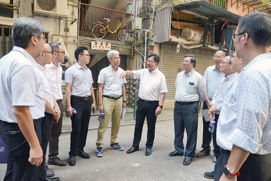 Macau Secretary for Transport and Public Works Raymond Tam Vai Man vows assessment of northern district’s run-down buildings